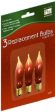 Holiday Wonderland 1080-88 3-Pack of C7 Electric Flame Tip Window Candle Replacement Bulbs - Quantity of 50 Supply