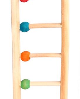 Avi One Wooden Ladder with Beads 9 Rung Online now