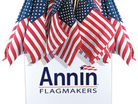 Annin Flagmakers 41294 8  x 12  American USA Hand Flags For Discount