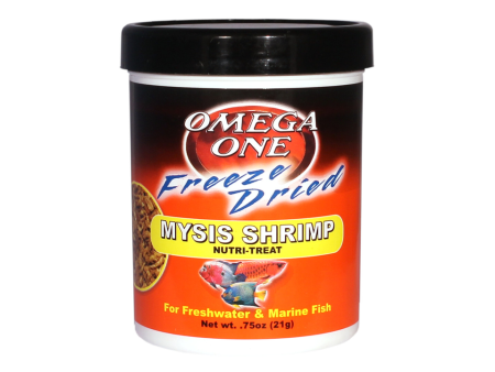 Omega One Freeze Dried Mysis Shrimp 21G on Sale