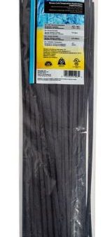 Gardner 46-314UVBFZ 100-Count Pack of Black 14  Xtreme Temperature Cable Ties Fashion