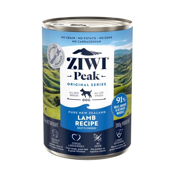 Ziwi Peak Dog Lamb Cuisine Can 390G* Sale