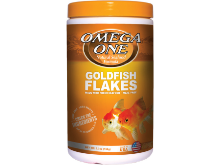 Omega One Goldfish Flakes 150G on Sale