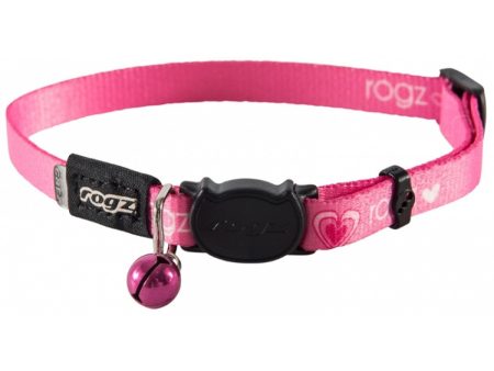 Rogz Kiddycat Collar Pink Hearts Small Online