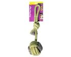 Pet One Tug Rope 10cm Ball with Knot 40cm Online