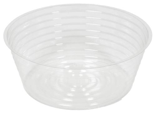 Midwest DL10 10  Clear Vinyl Deep Plant Planter Saucer Liner - Quantity of 25 Hot on Sale