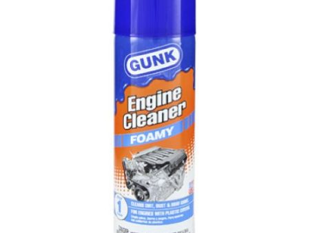 Blaster FEB1CA 17 oz Can of Gunk Foamy Engine Degreaser Cleaner - Quantity of 6 Online Sale