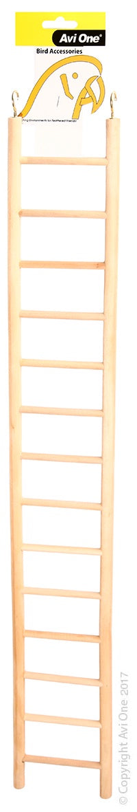 Avi One Wooden Ladder 14 Rung Cheap