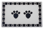 Petrageous Pet Paws Black Placemat Sale