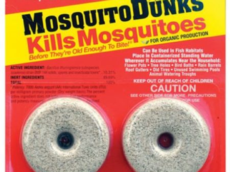 Summit 102-12 2-Count Pack of Mosquito Dunks Pest Control Tablets Hot on Sale