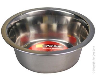 Pet One Bowl Standard Stainless Steel 350ml Online Sale