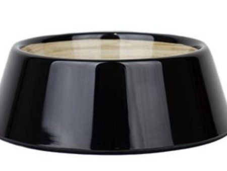 Barkley & Bella Black Bamboo Bowl Medium Online Sale