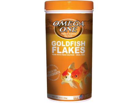 Omega One Goldfish Flakes 62G Hot on Sale