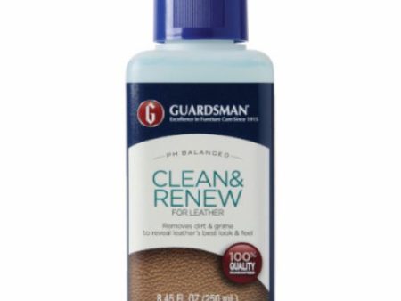 Guardsman 470800 8.45 oz Bottle of Clean & Renew For Leather Online Hot Sale