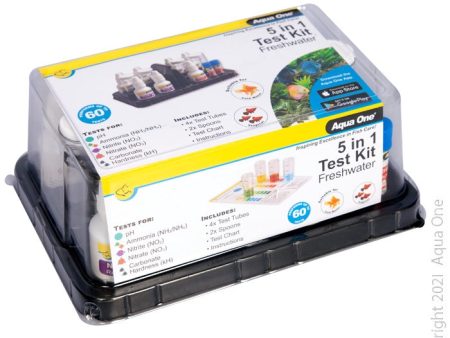 Aqua One 5 in 1 Freshwater Test Kit Online now