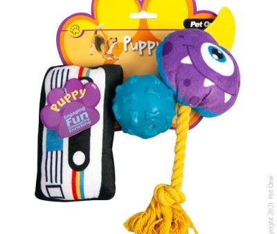 Pet One Puppy Fun Pack Assorted 3 Pack Online Hot Sale