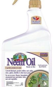 Bonide 0226 32 oz Bottle of Neem Oil Organic Ready To Use Fungicide Insecticide Hot on Sale