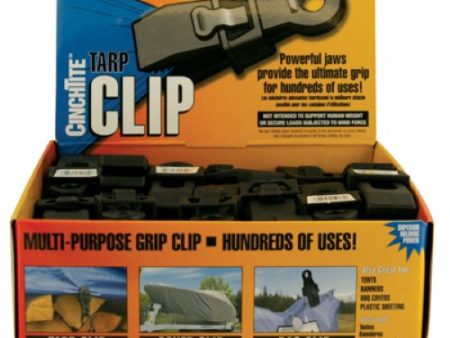 Homax 5300 CinchTite Crocodile Tarp Fastening Clips With Powerful Jaw Grip - Quantity of 96 Online now