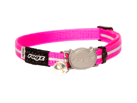 Rogz Alleycat Safeloc Collar Pink Small For Sale