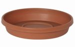 Bloem 51006C 6  Terra Cotta Color Plastic Plant Planter Saucer For Sale