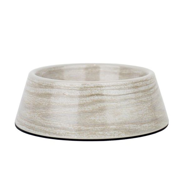 Barkley & Bella French Oak Grey Bowl Medium For Discount