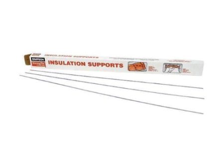 Simpson Strong-Tie IS24-R 100-Count Pack of 24  Inch Insulation Strap Supports Fashion